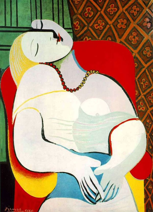 для чого потрібен сон-Пабло Пикассо. Сон. 1932-31700