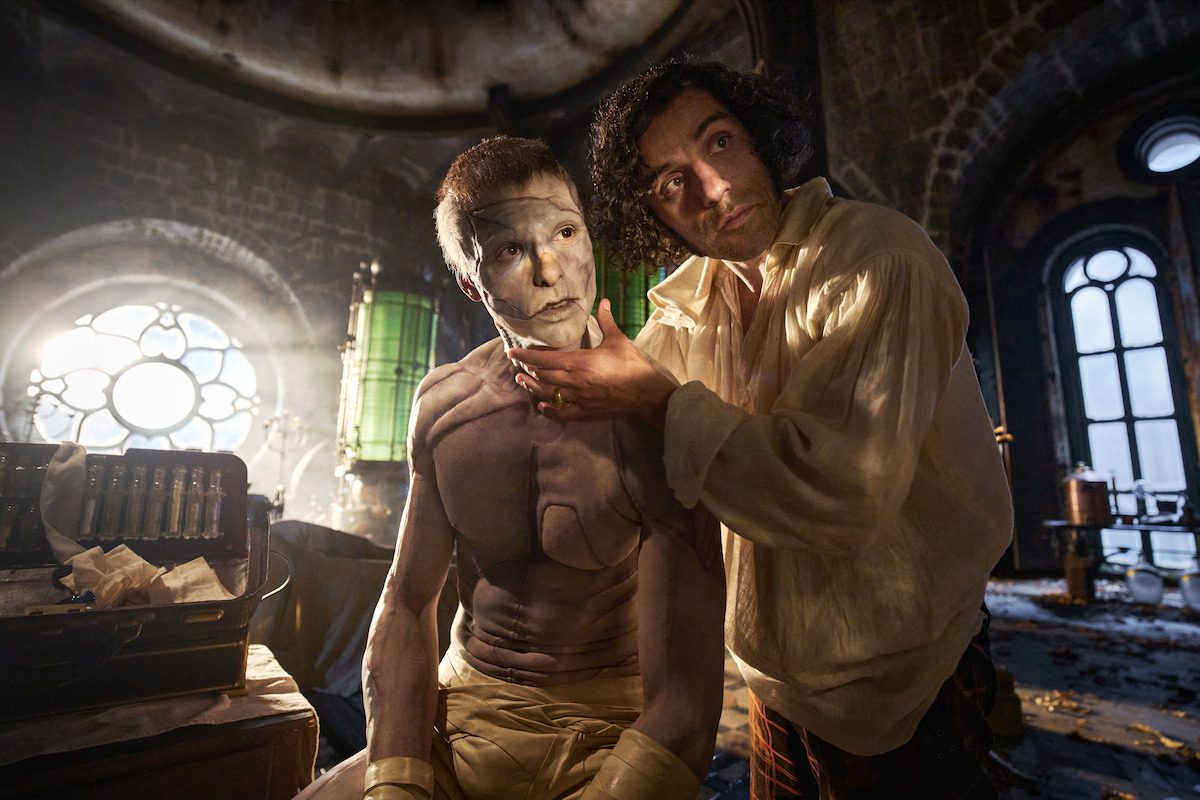 Кадр з фільму Франкенштейн